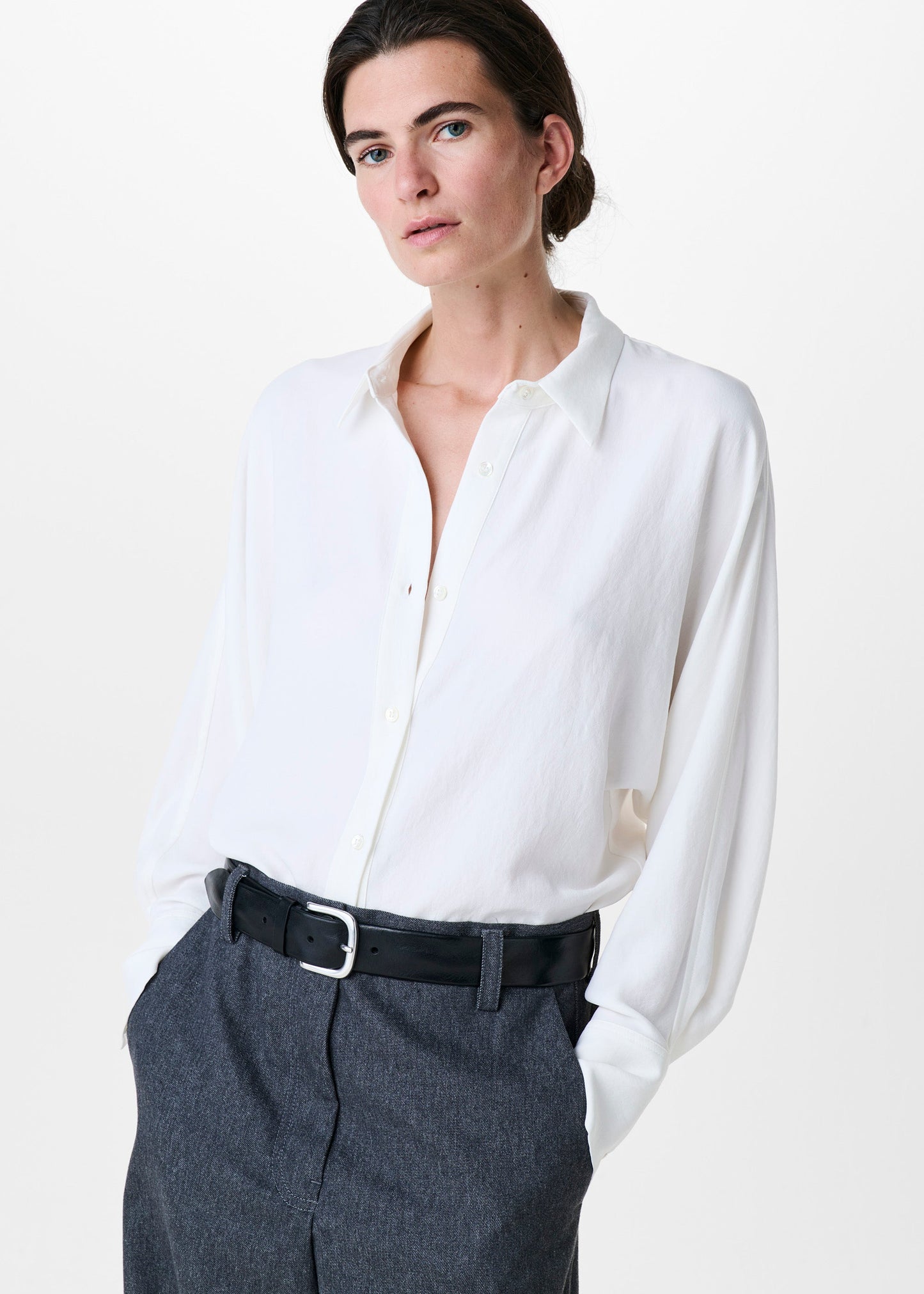 Zenggi Bloes Vlindermouw Off White