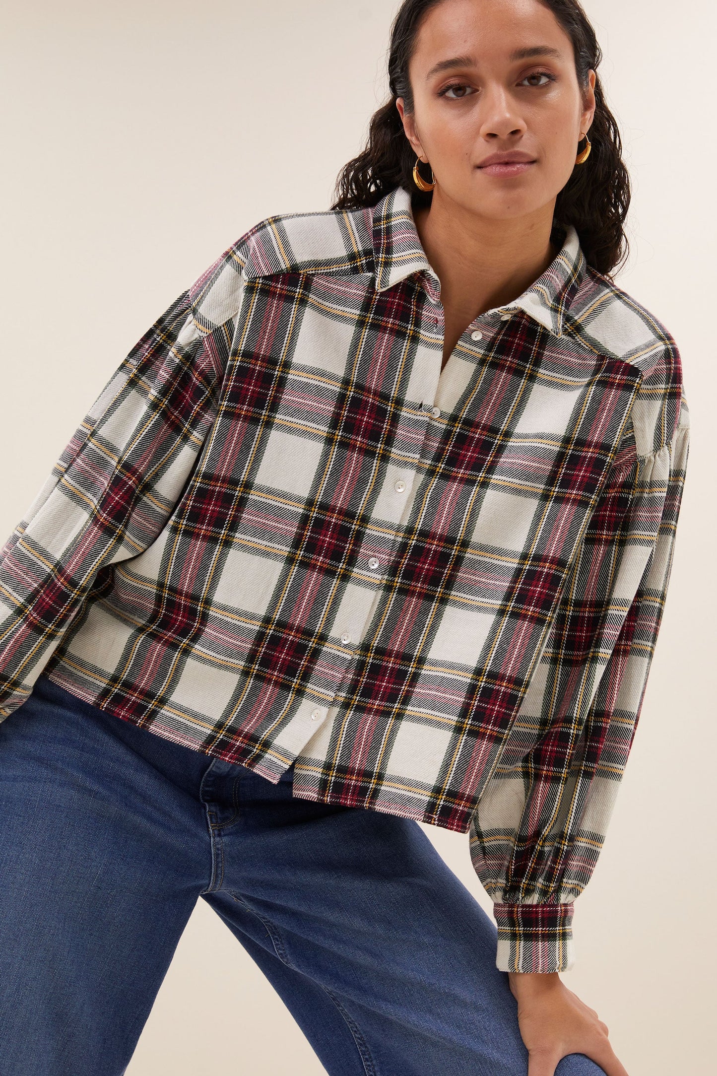 By-Bar Bloes Sarah Short Tartan Check