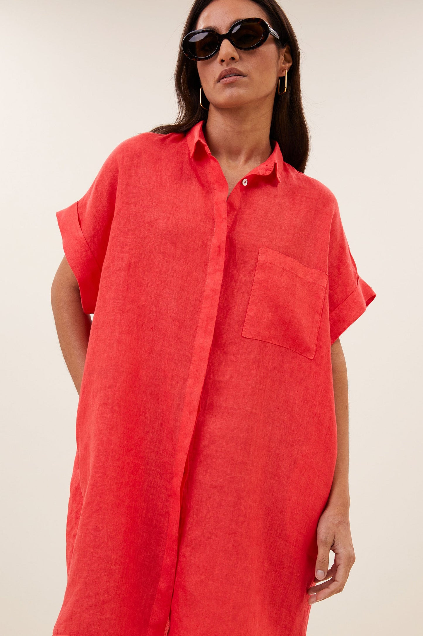 By-Bar Jurk Hella Lipstick