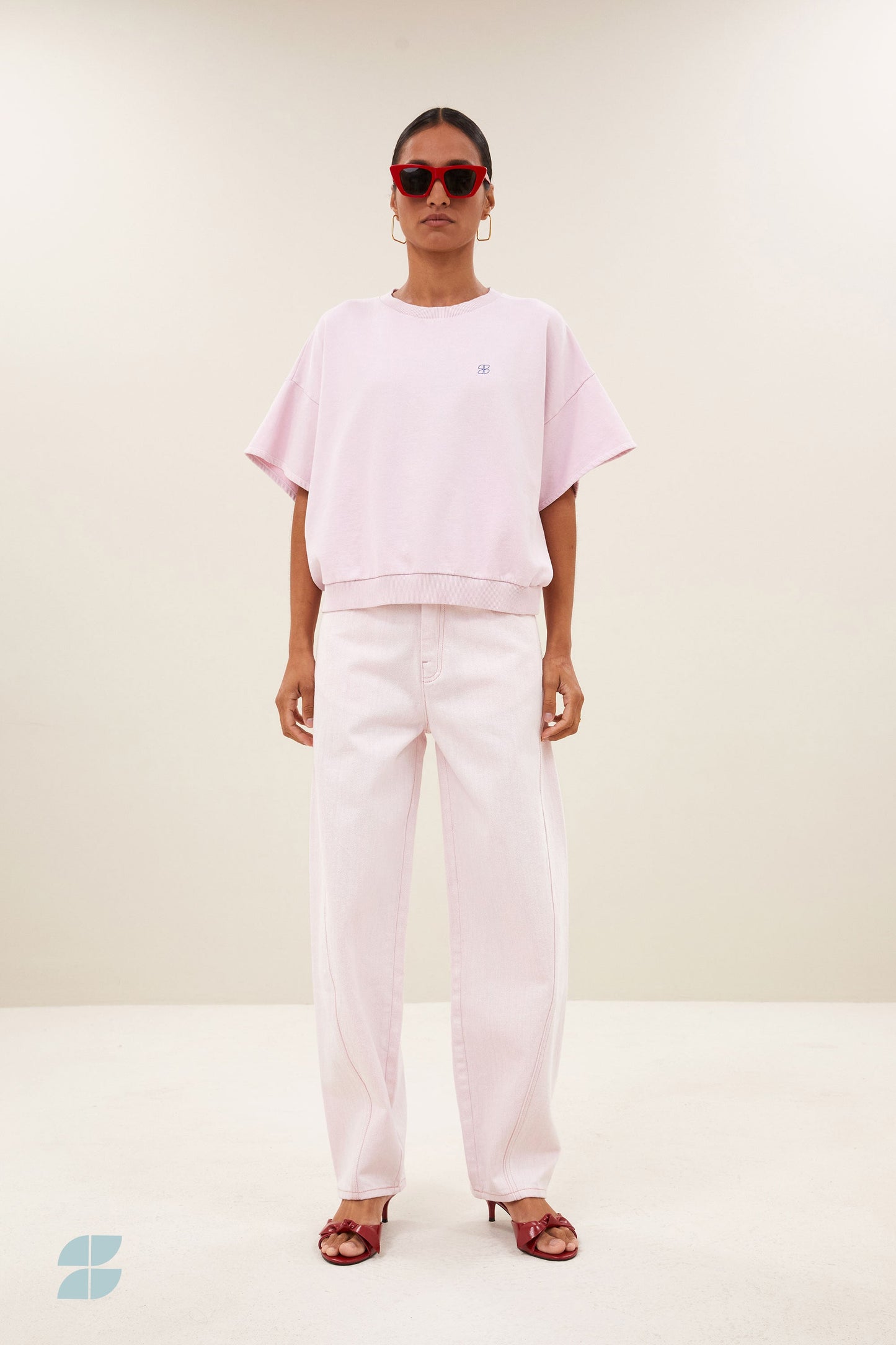 By-Bar Jeans Begum Barrel Light Pink