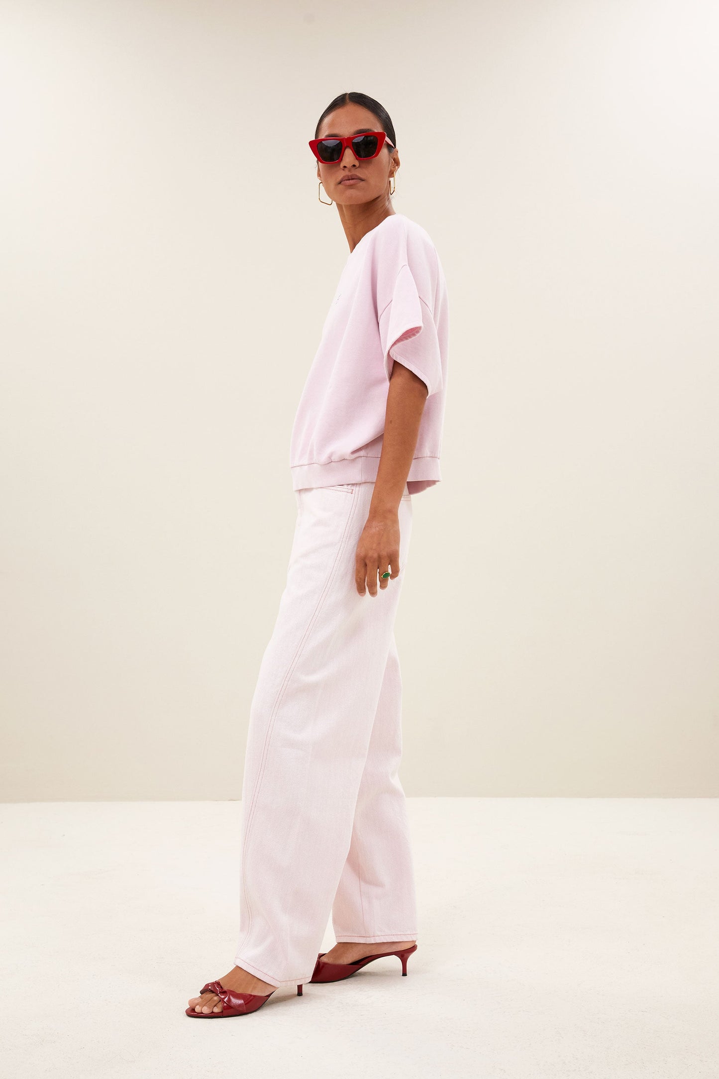 By-Bar Jeans Begum Barrel Light Pink