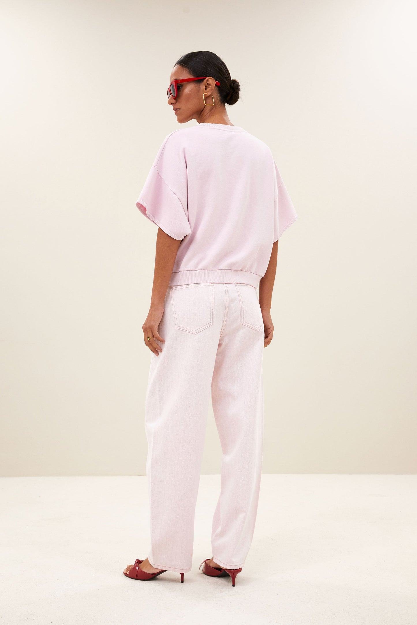 By-Bar Jeans Begum Barrel Light Pink