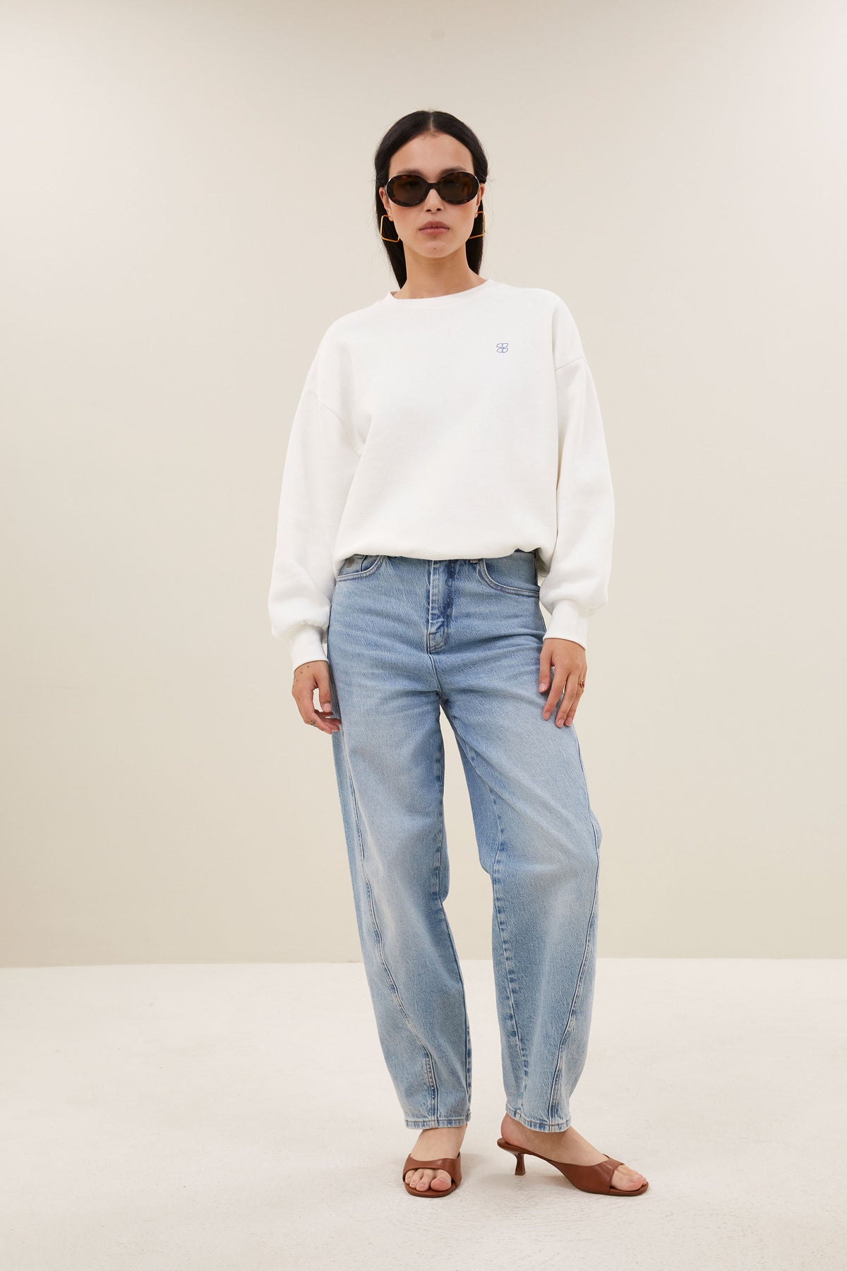 By-Bar Sweater Bibi Lucky Everyday Off White