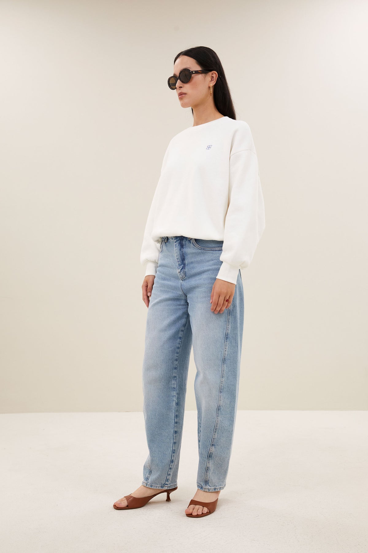 By-Bar Sweater Bibi Lucky Everyday Off White