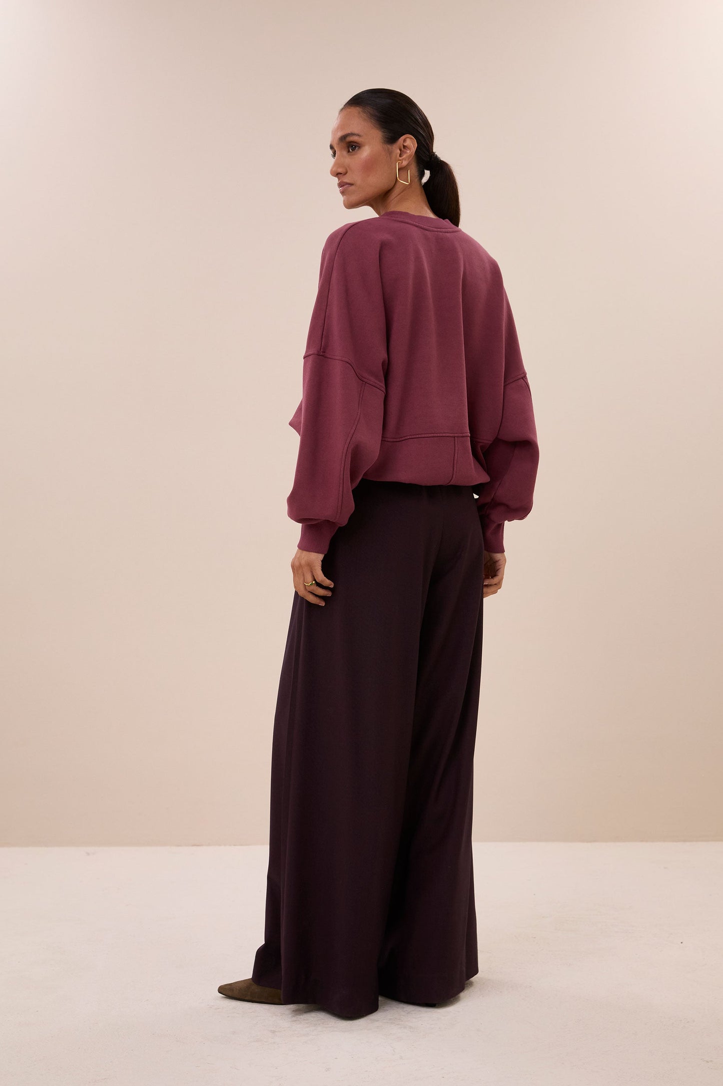 By-Bar Sweater Malyn Burgundy Crush