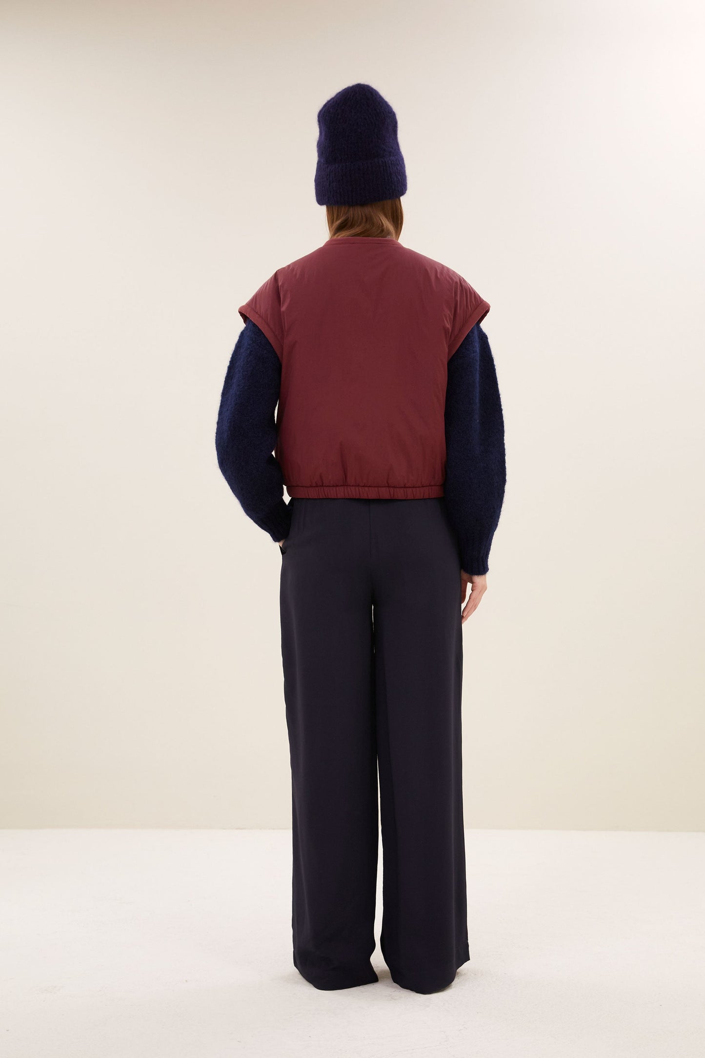 By-Bar Bodywarmer Reversible Wine (Bordeaux)