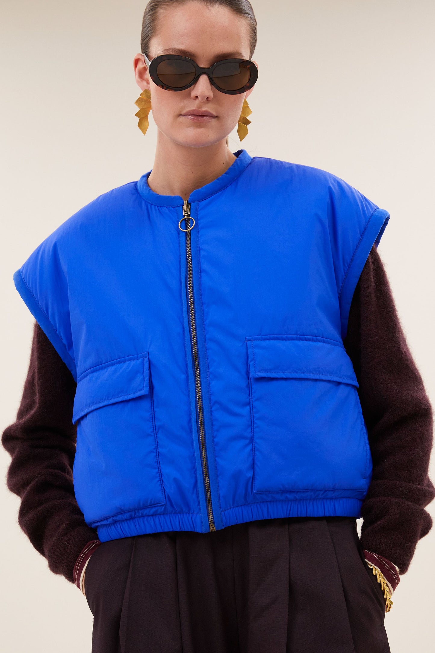 By-Bar Bodywarmer Reversible Gio Kingsblue