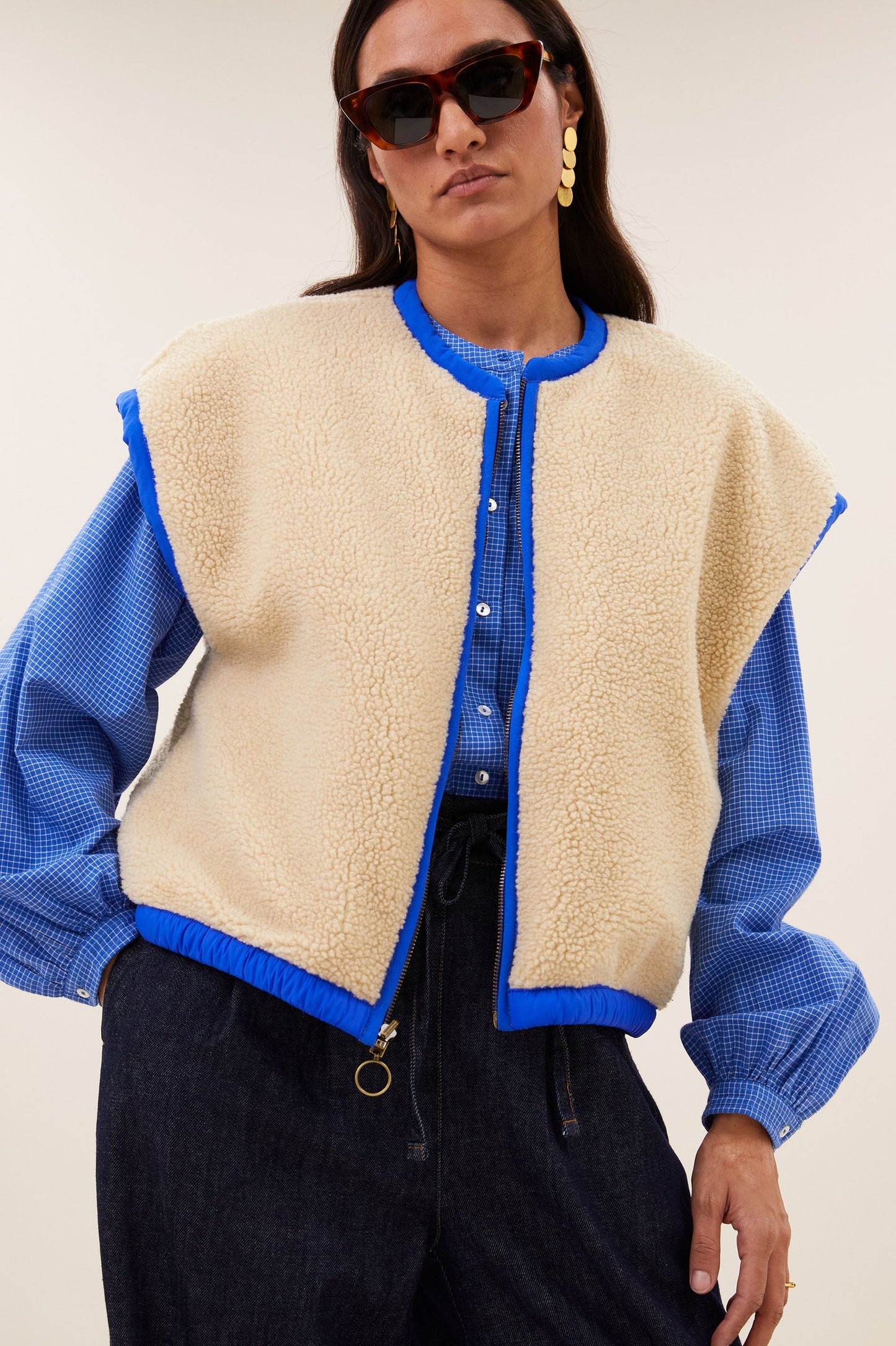 By-Bar Bodywarmer Reversible Gio Kingsblue