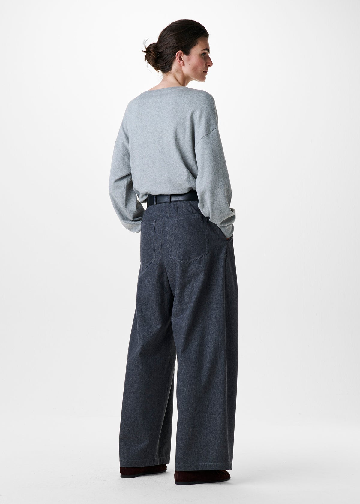 Zenggi Pull Boothals Light Grey Melange