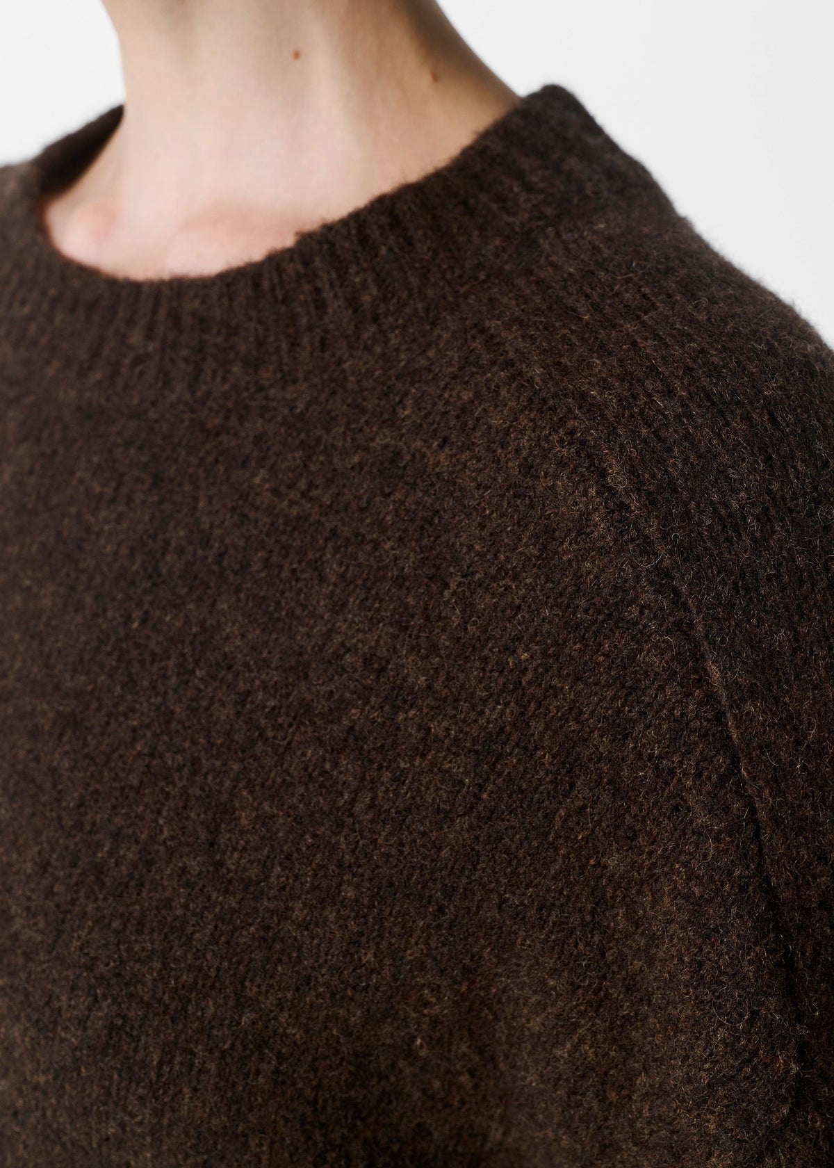Zenggi Pull Lamswol Deep Brown