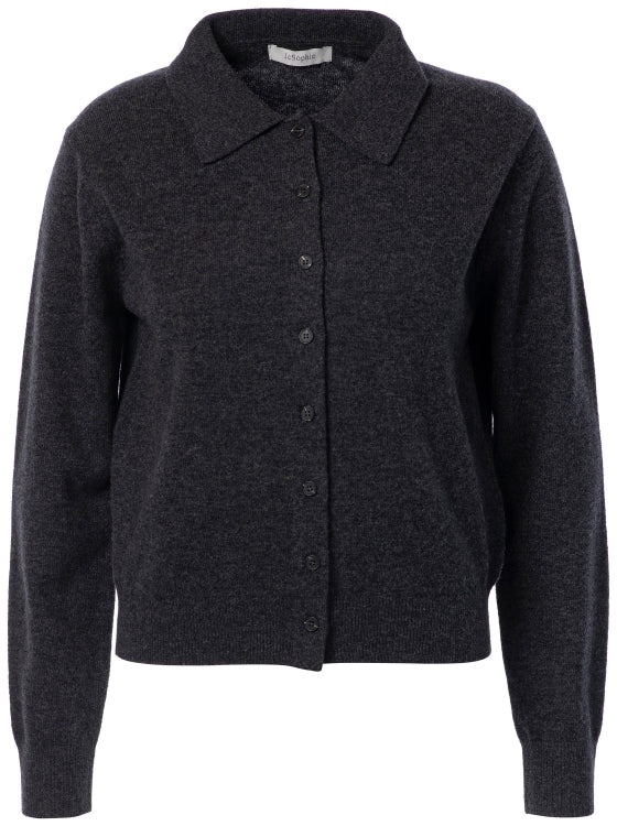 JCSophie Cardigan Porcelain Anthracite