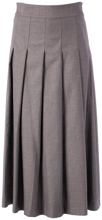JCSophie Rok Paulette met Plooien Mid Grey
