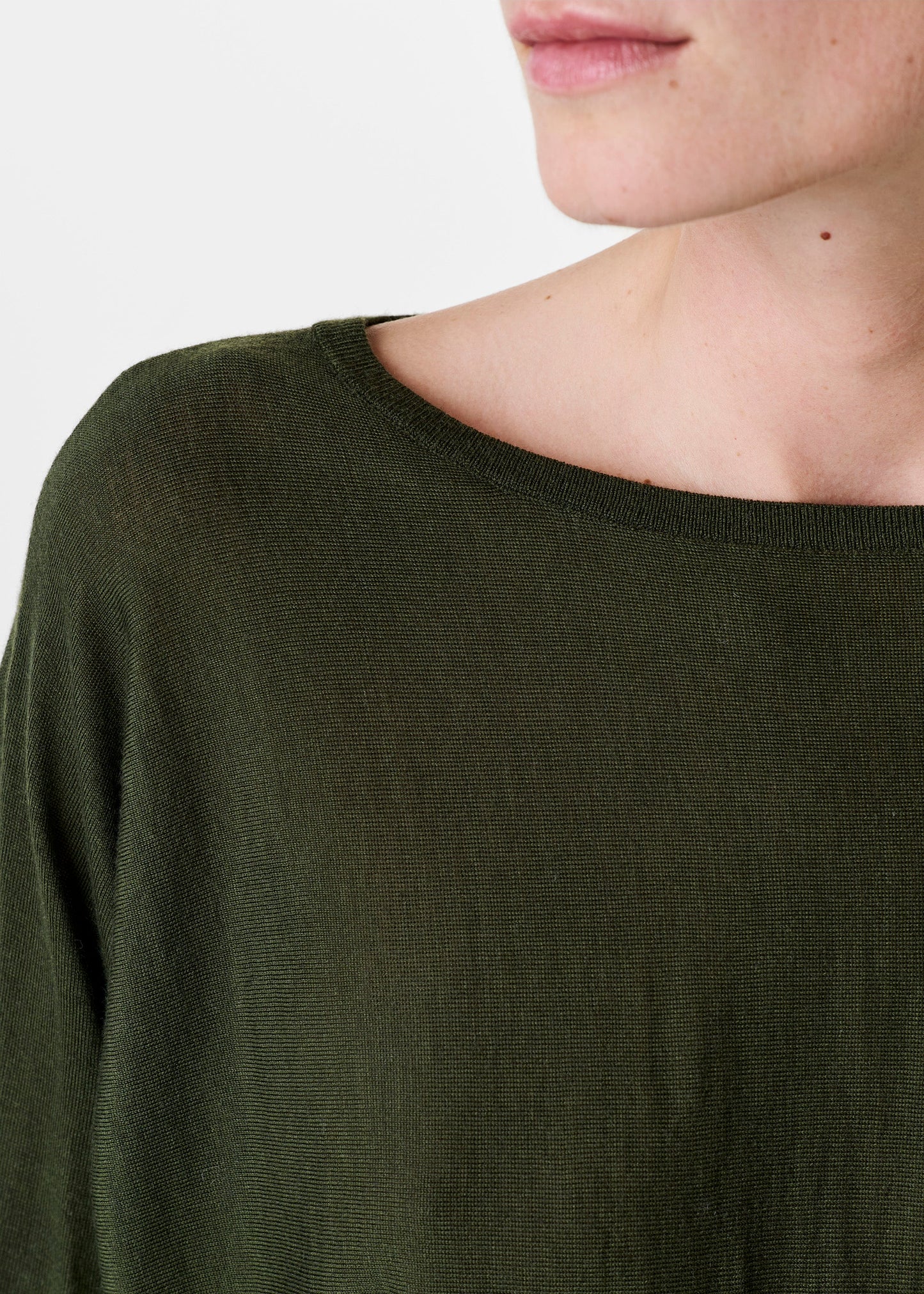 Zenggi Pull Vlindermouw Dark Green