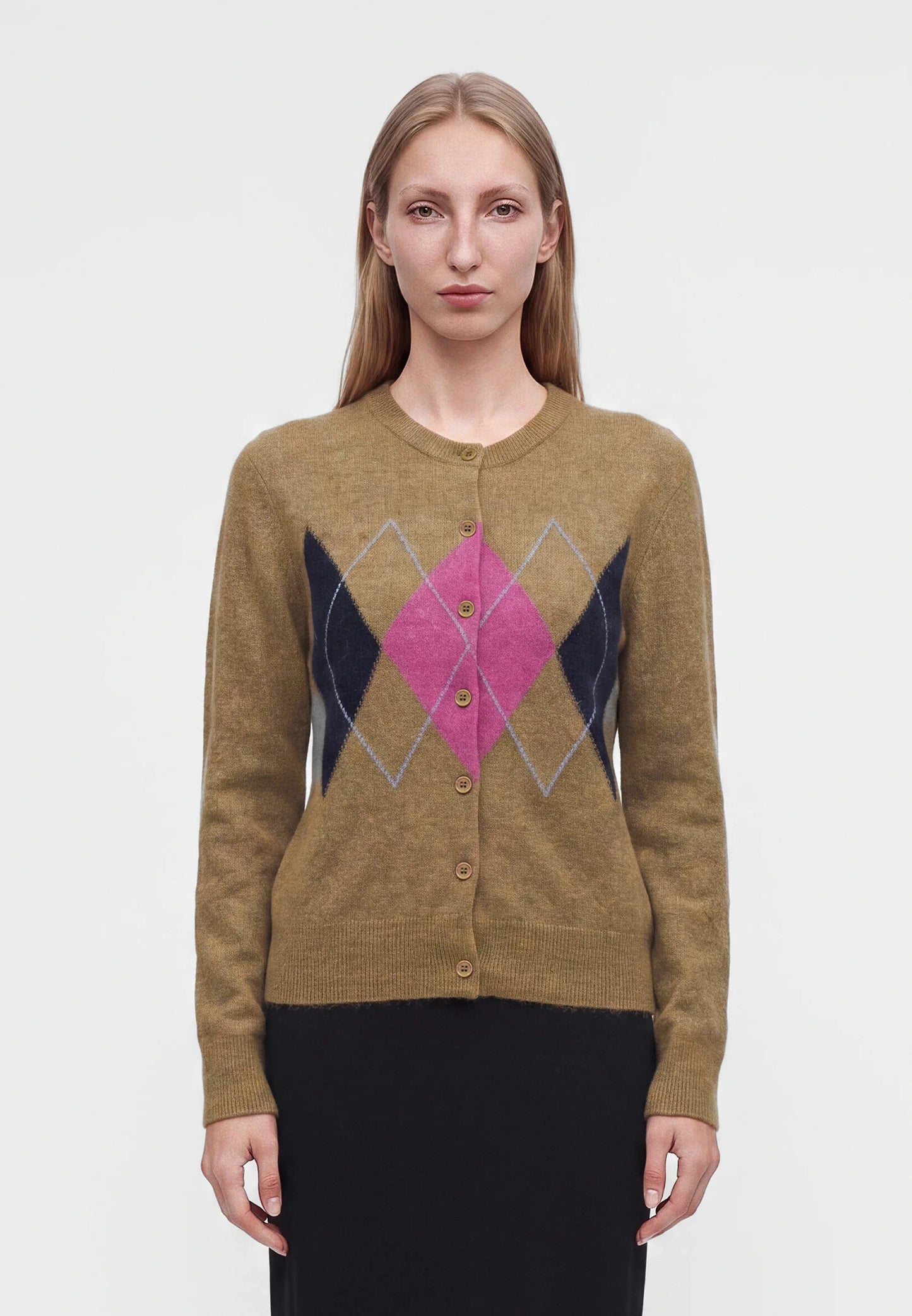 Samsoe Samsoe Cardigan Sanor Lead Gray