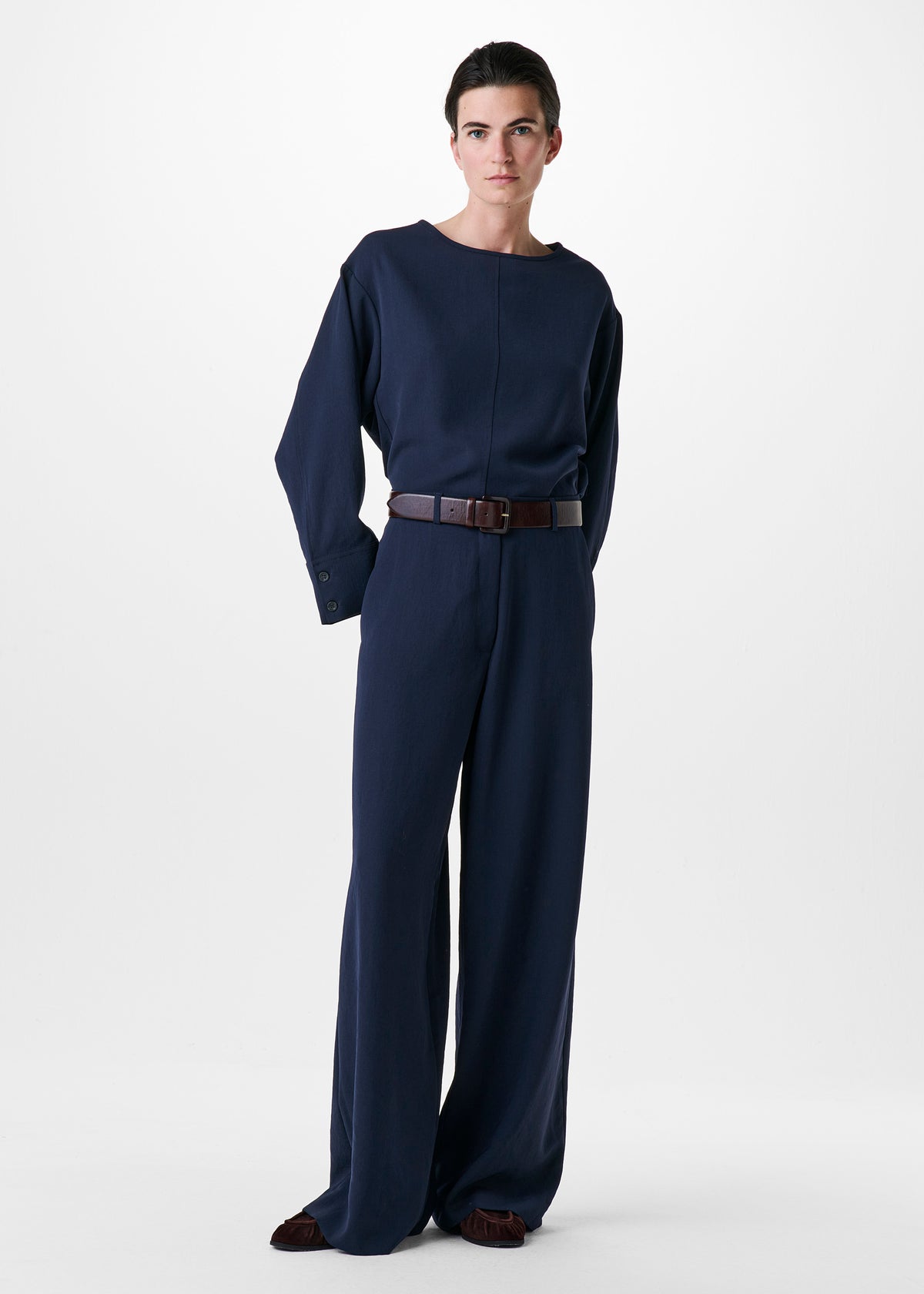 Zenggi Bloes / Top Crêpe Midnight Blue