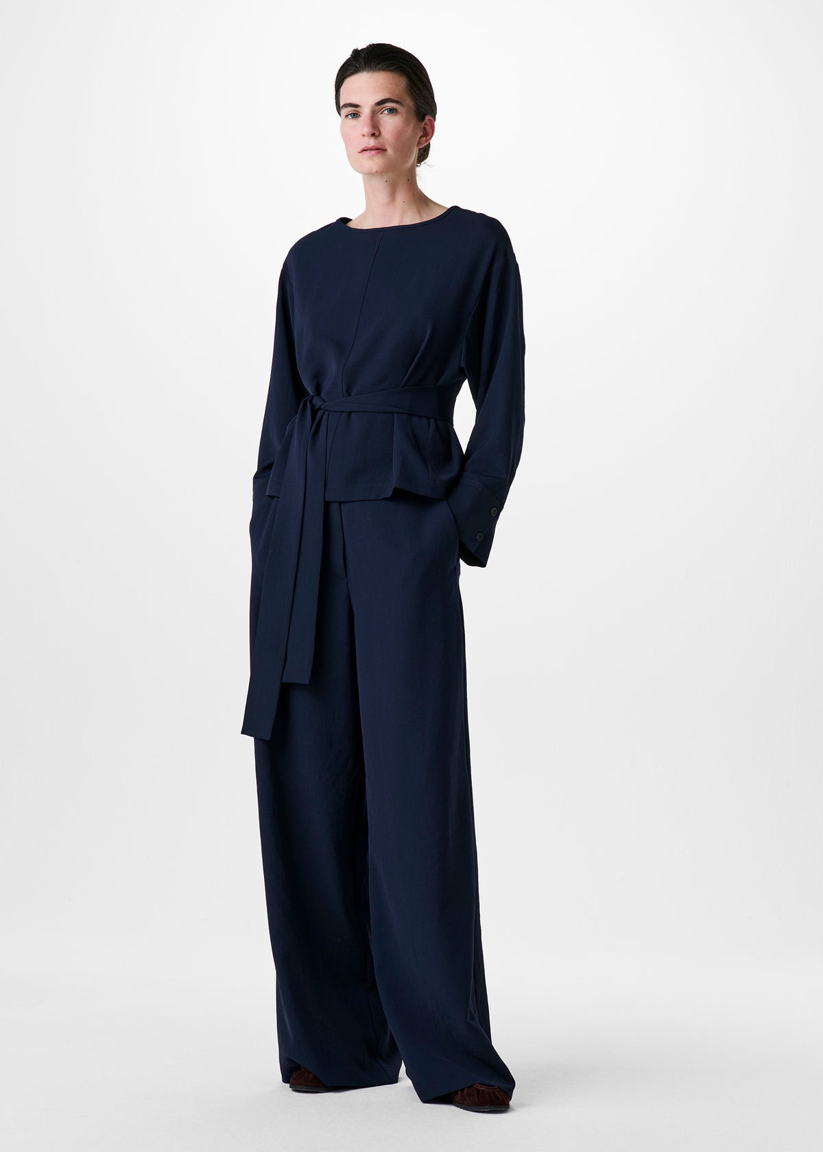 Zenggi Bloes / Top Crêpe Midnight Blue