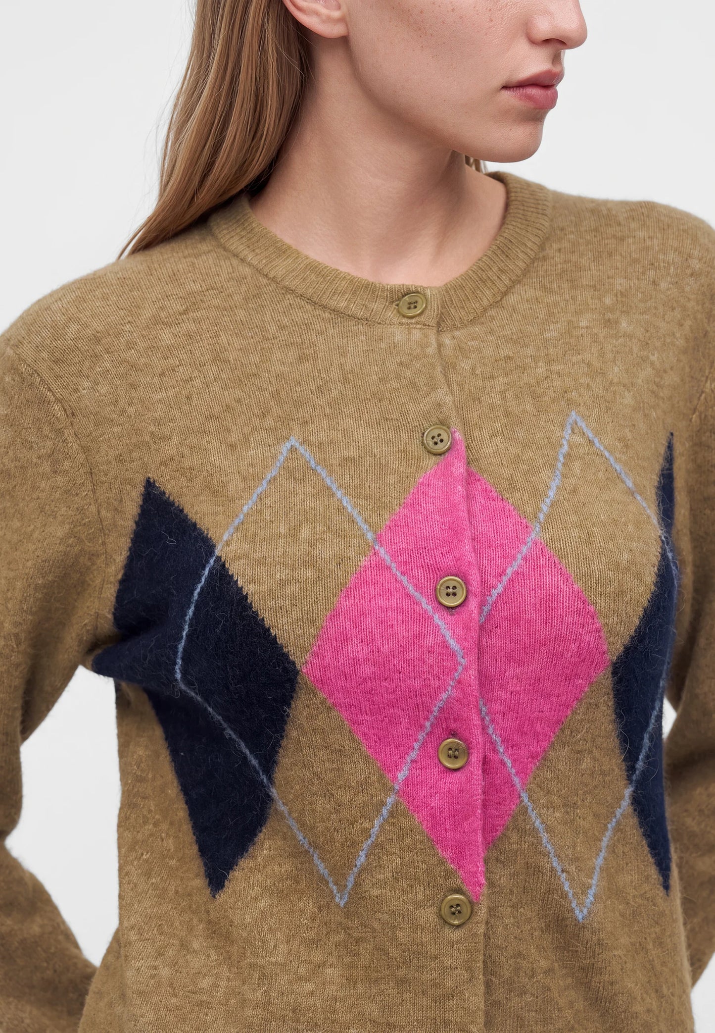 Samsoe Samsoe Cardigan Sanor Lead Gray