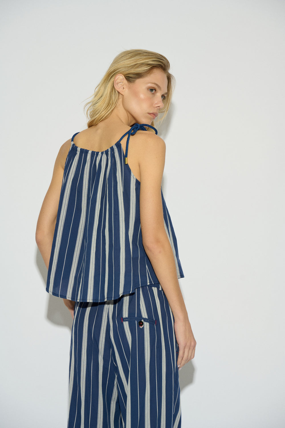 Badits Top Magda Navy