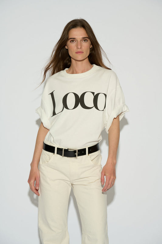 Badits T-Shirt Loco White