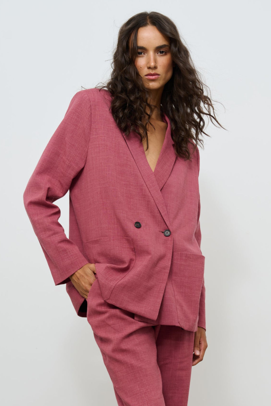 Bad Habits Blazer Olympia Cherry