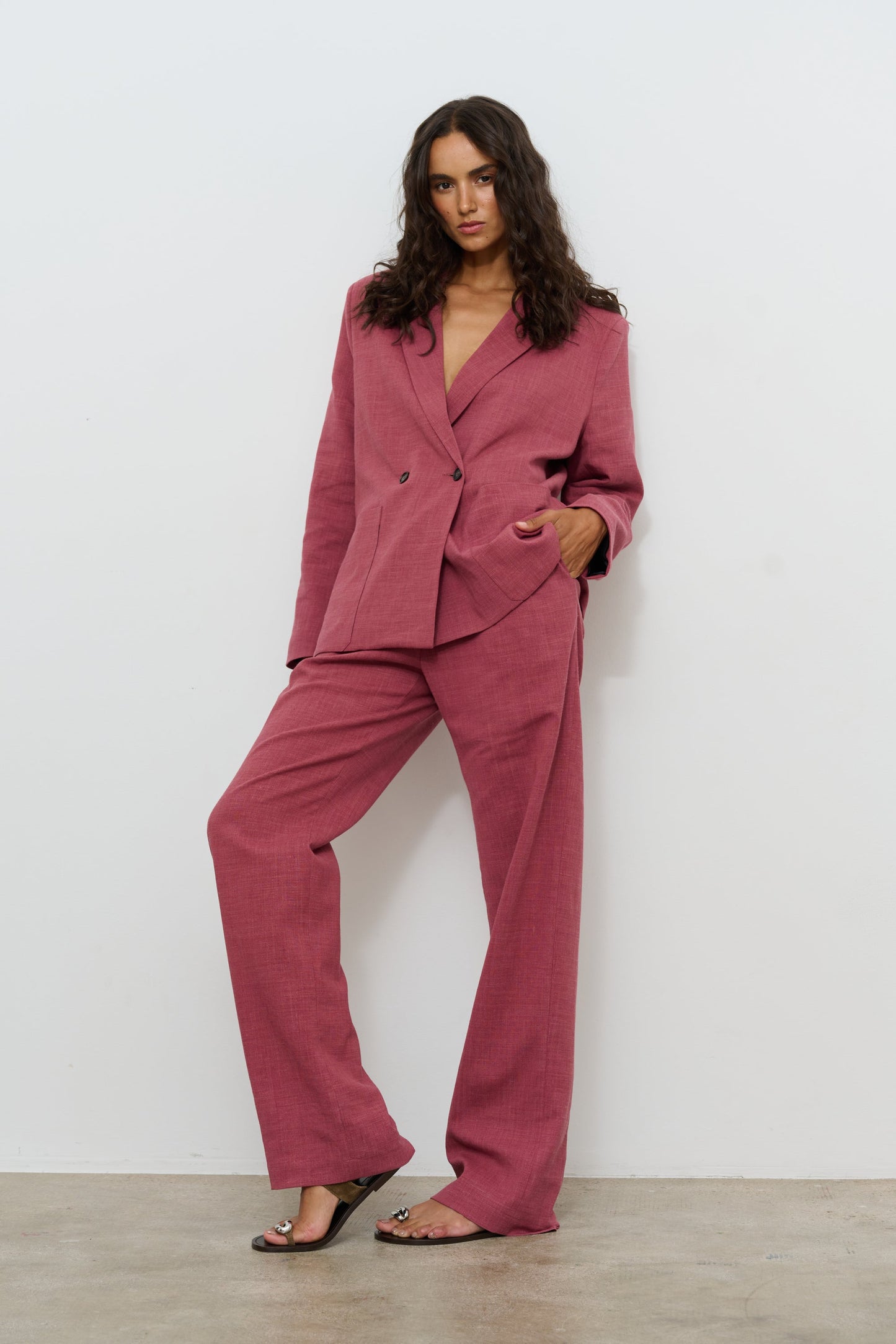 Bad Habits Blazer Olympia Cherry