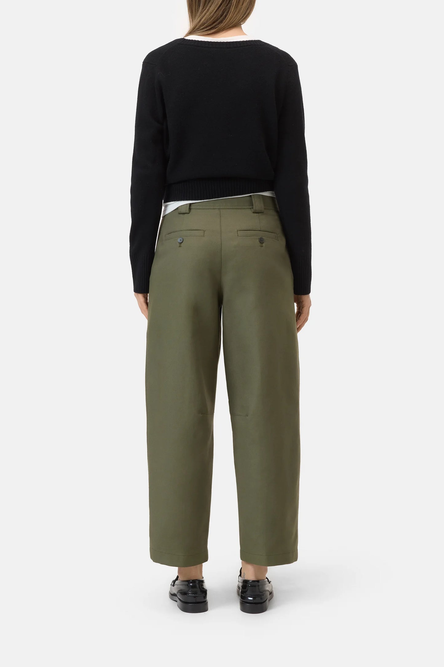 Closed Broek Romi Cypress Green (Olijfgroen)