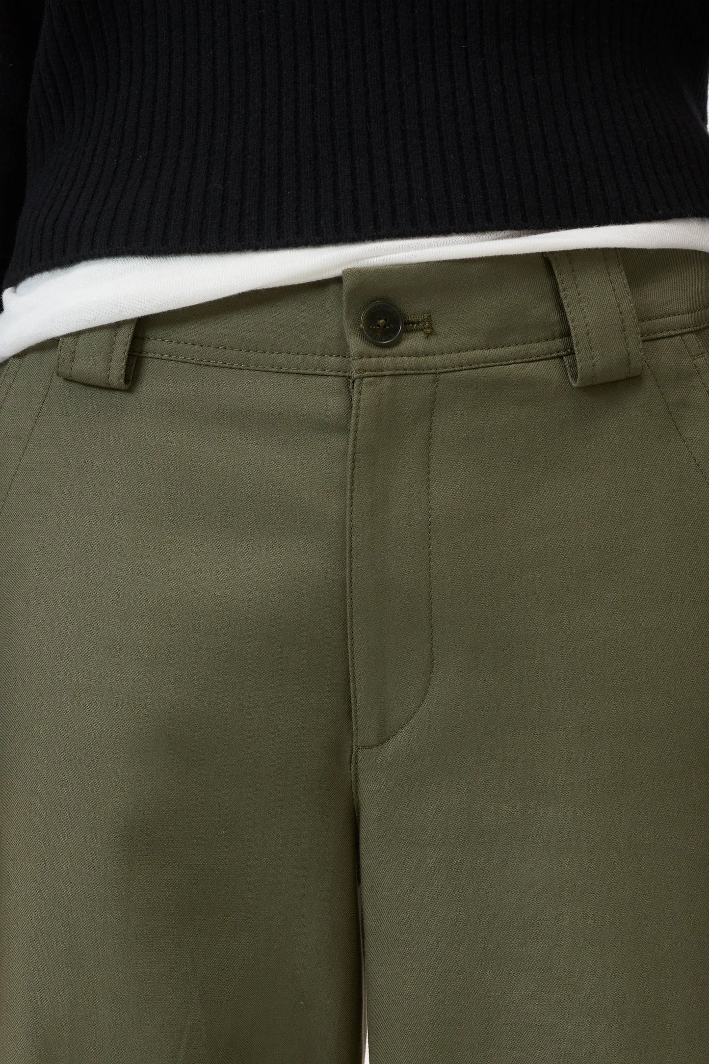 Closed Broek Romi Cypress Green (Olijfgroen)
