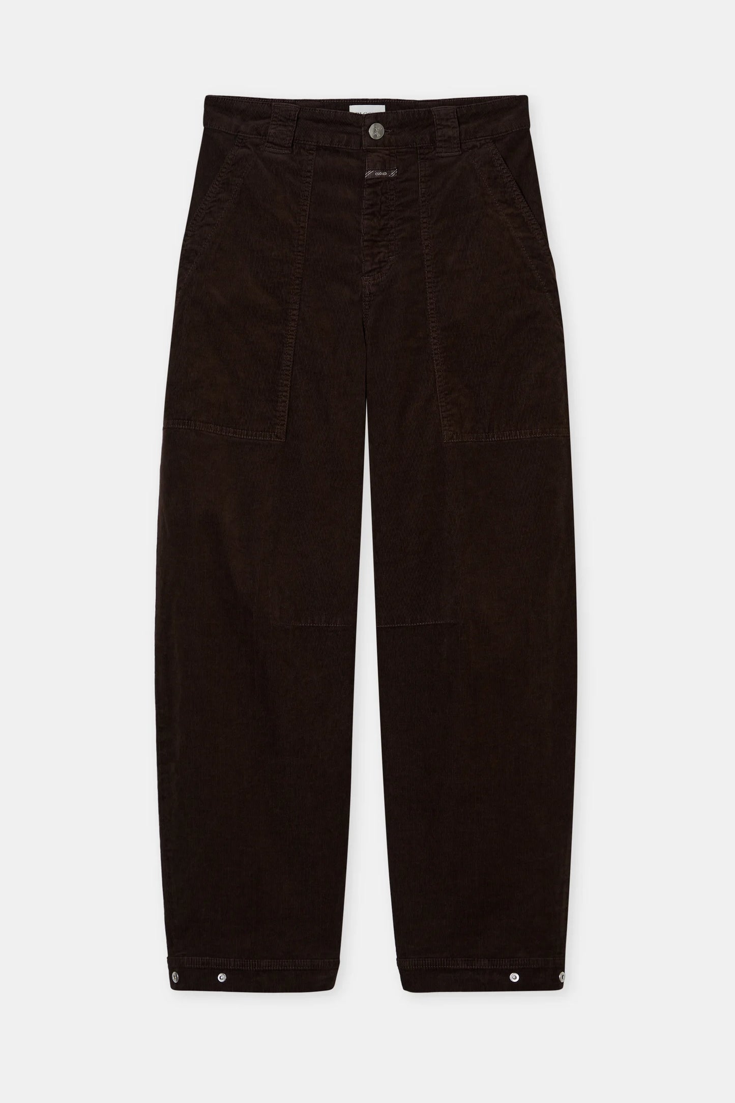 Closed Broek Rhannon Mahagony Brown