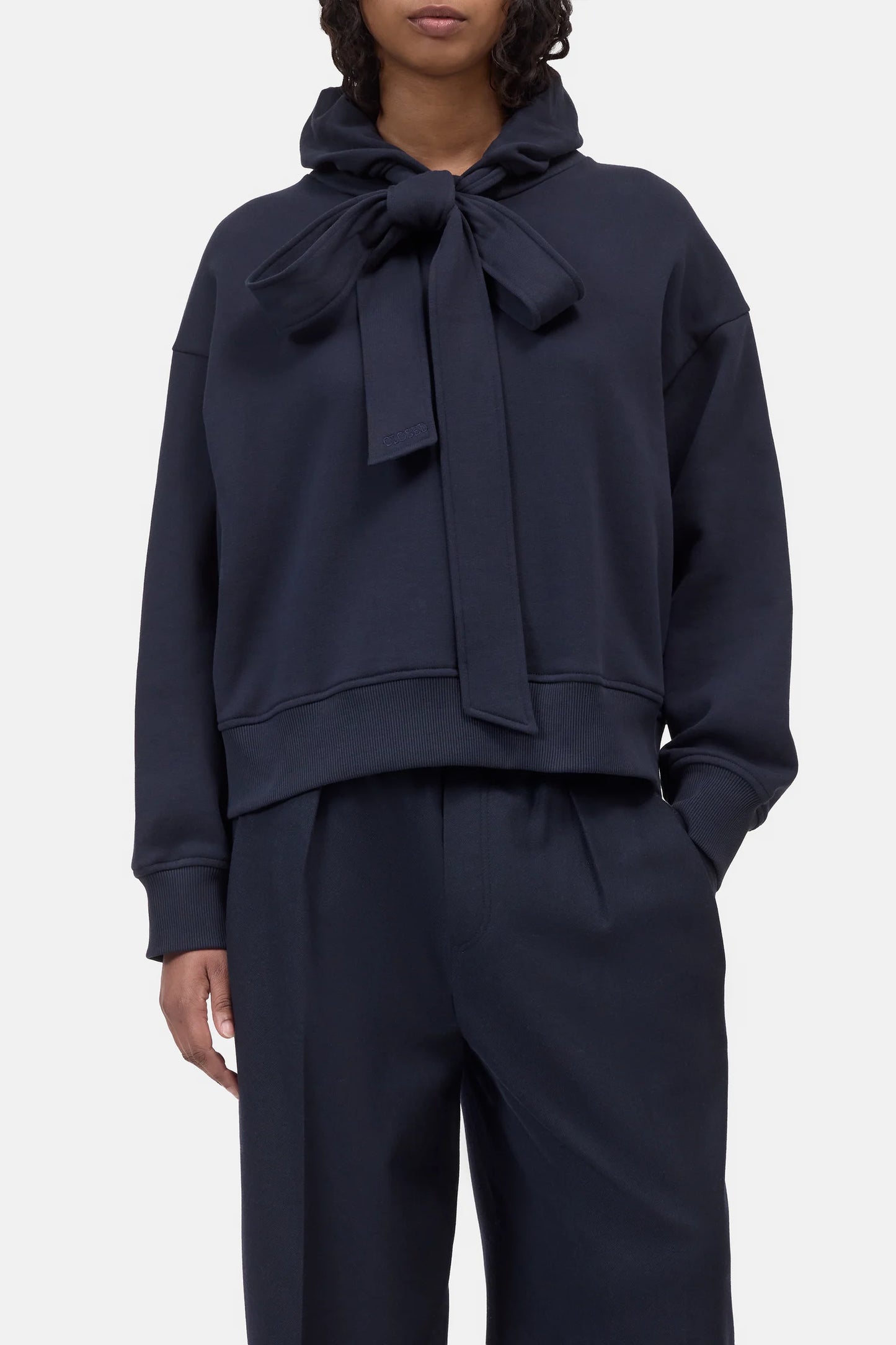 Closed Hoodie met Kap Dark Night