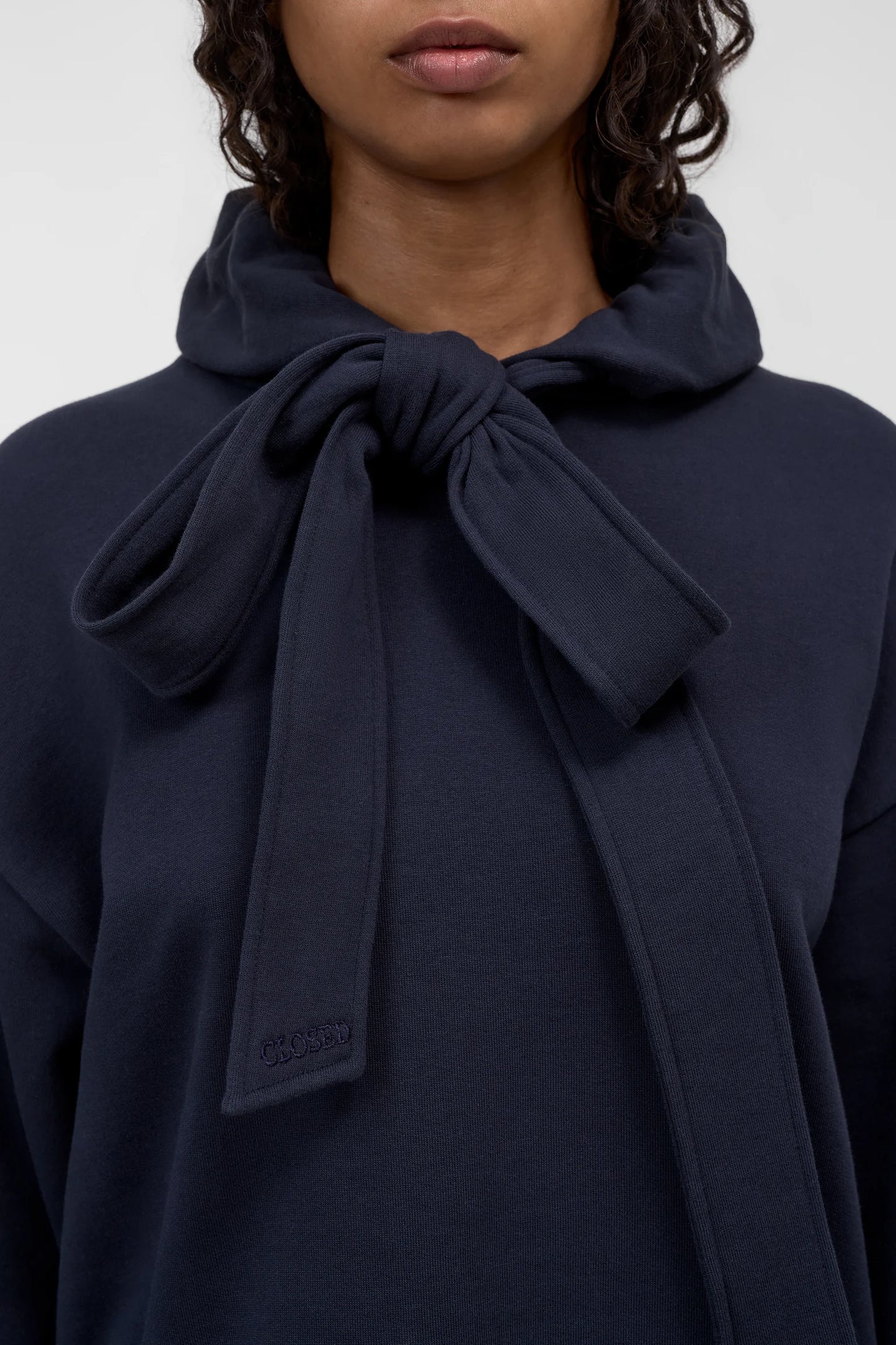 Closed Hoodie met Kap Dark Night
