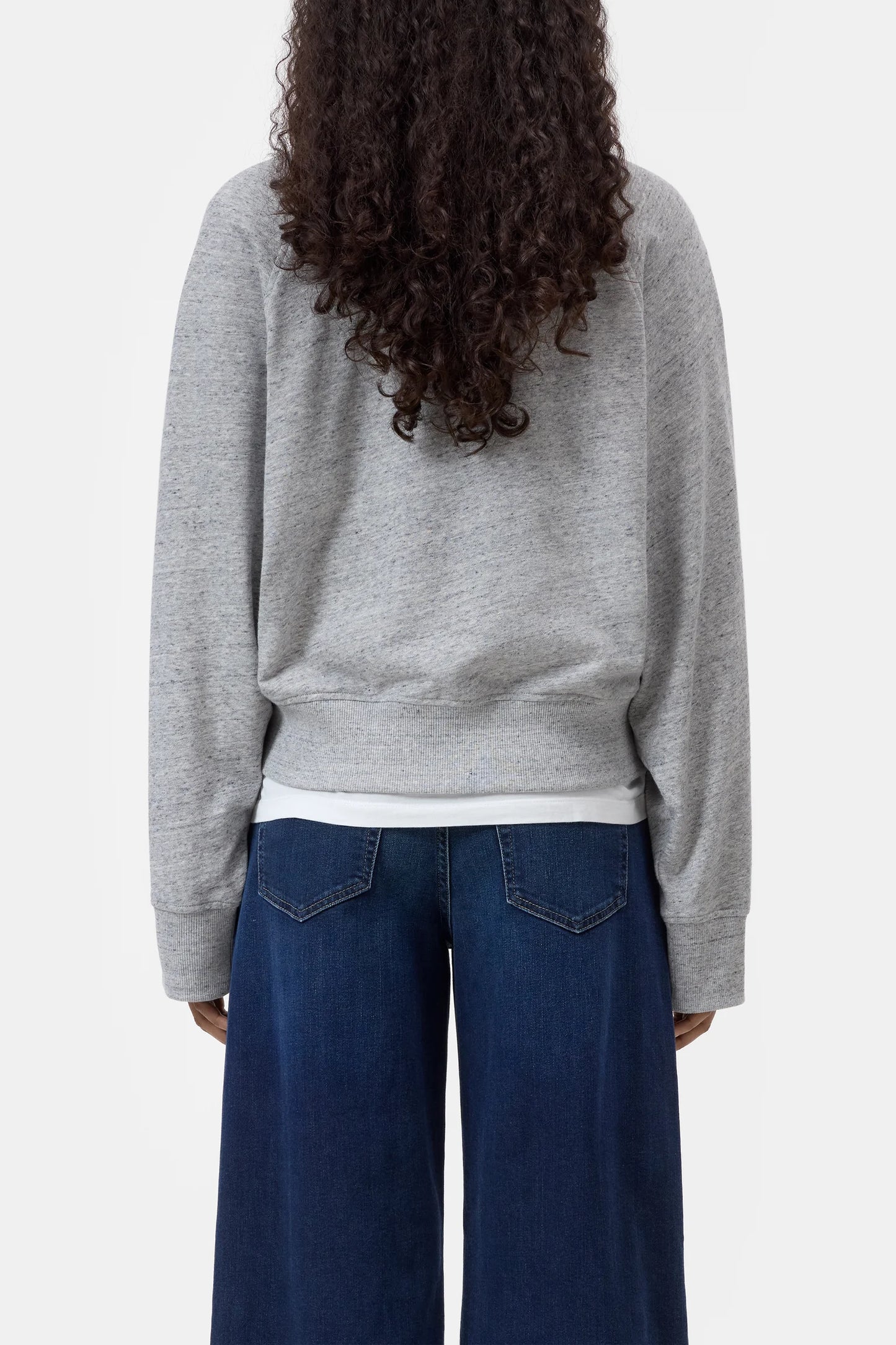Closed Polo/Pull Rugby Light Grey Melange
