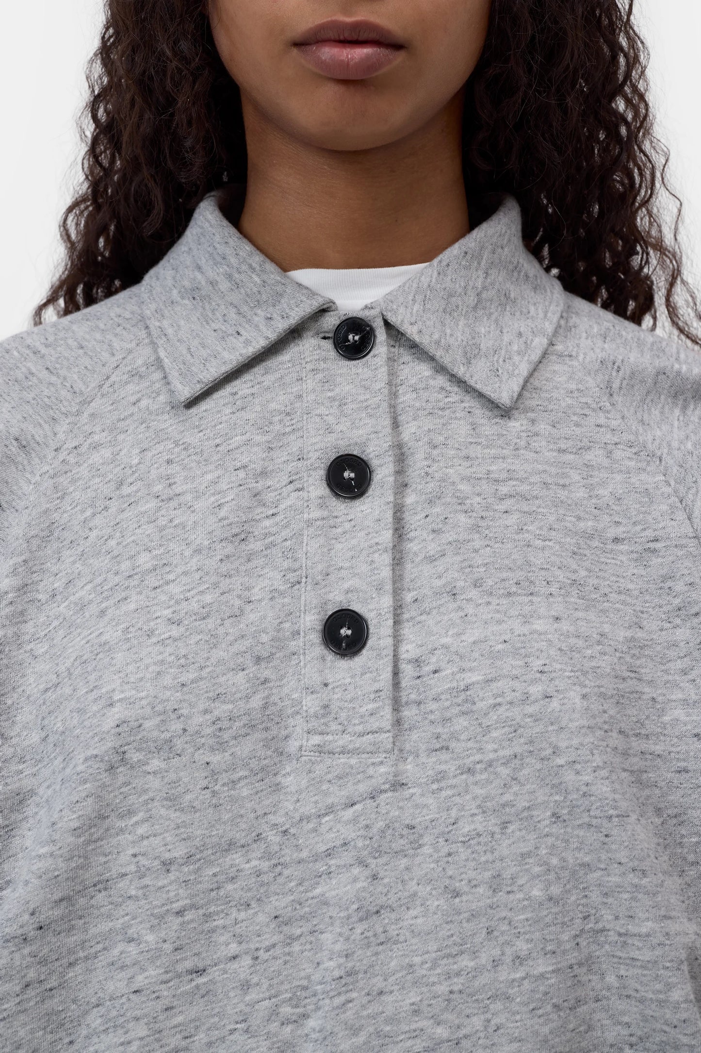 Closed Sweater Rugbymodel Light Grey Melange