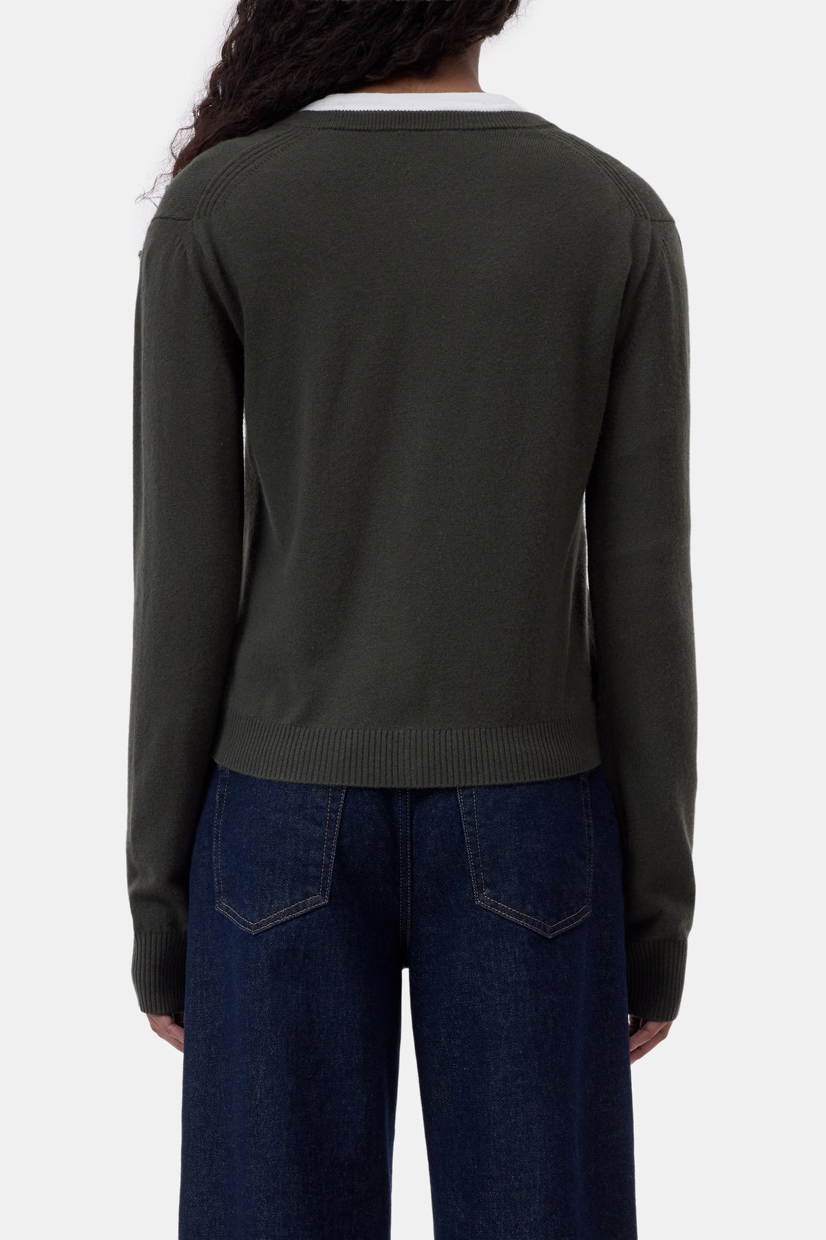 Closed Cardigan Juniper Green