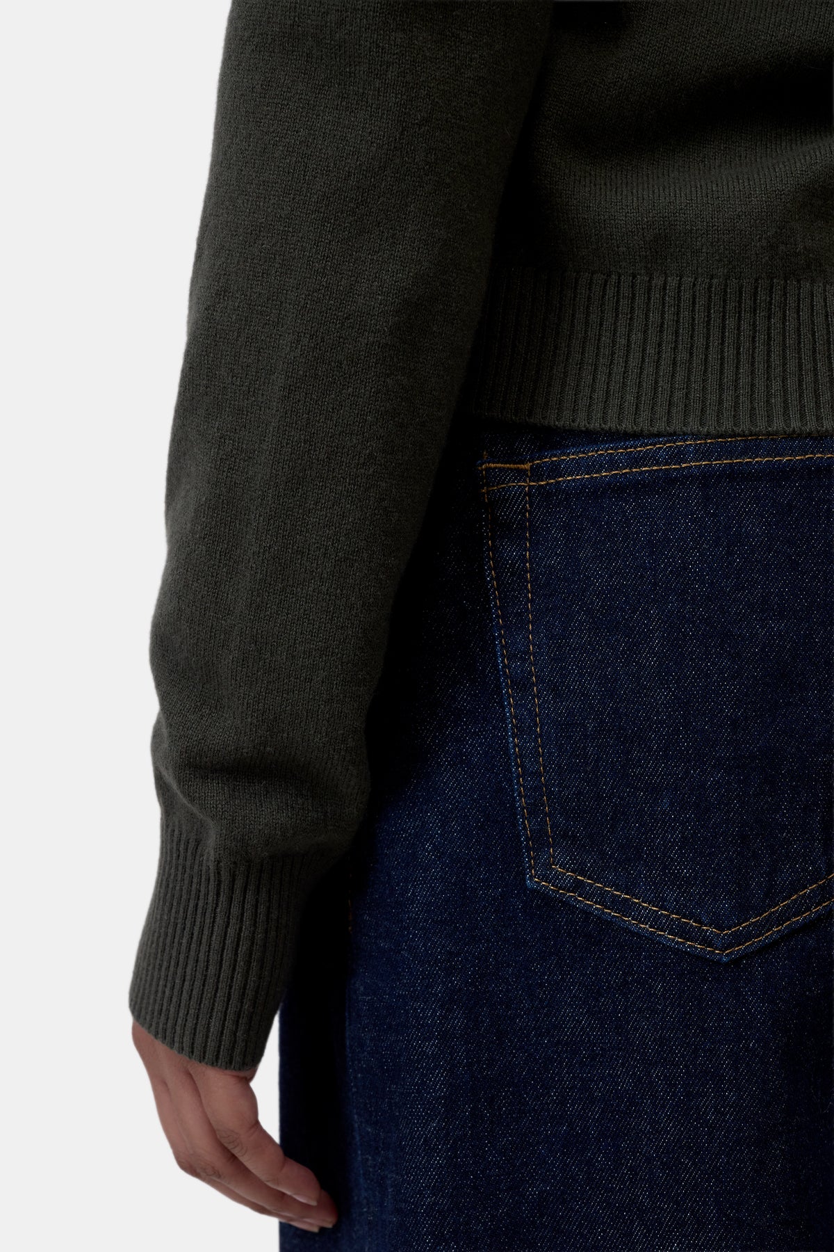 Closed Cardigan Juniper Green