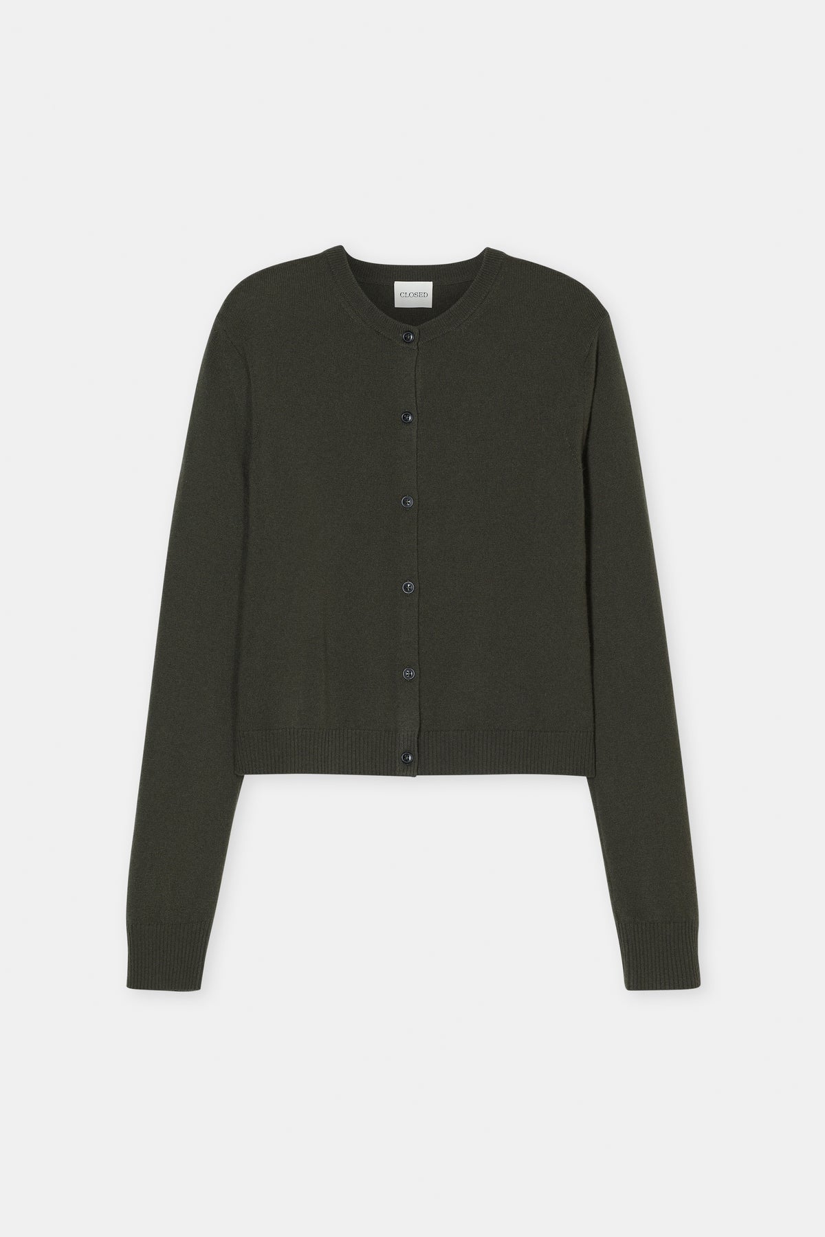 Closed Cardigan Juniper Green