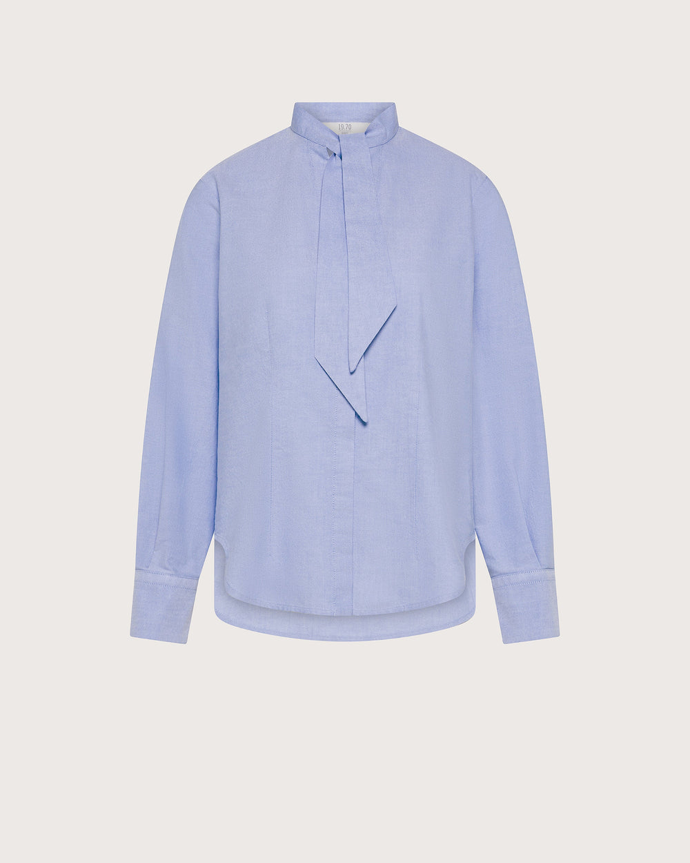 19.70 Bloes Oxford met Stropdas Licht Blauw