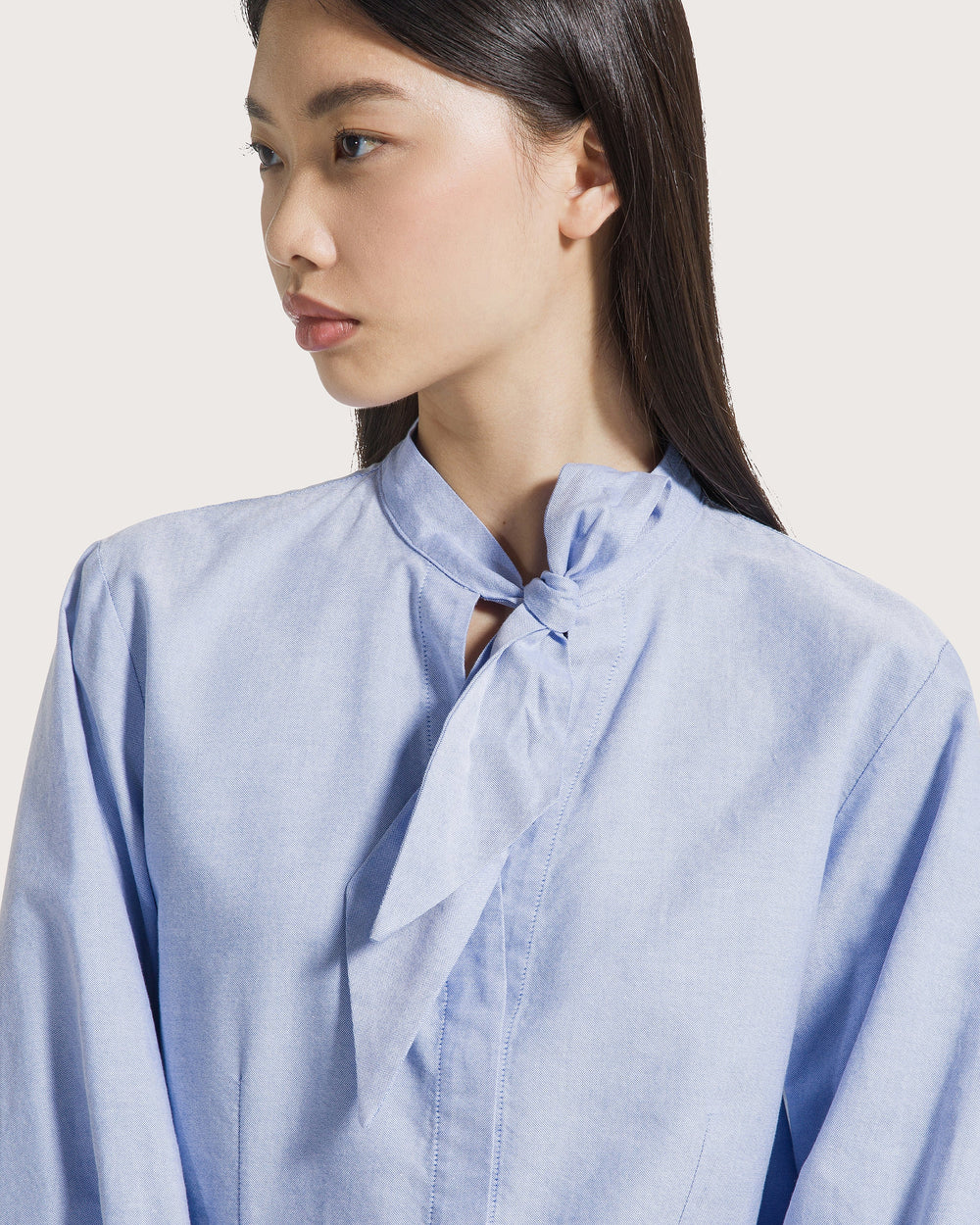19.70 Bloes Oxford met Stropdas Licht Blauw