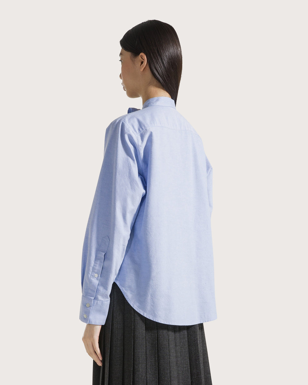 19.70 Bloes Oxford met Stropdas Licht Blauw