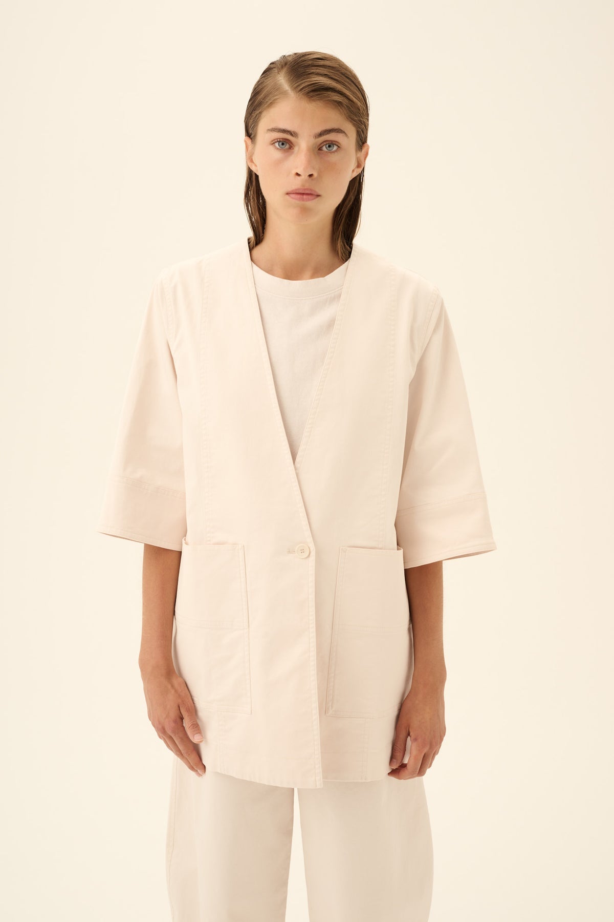 Rue De Tokyo Blazer Catia Eggshell