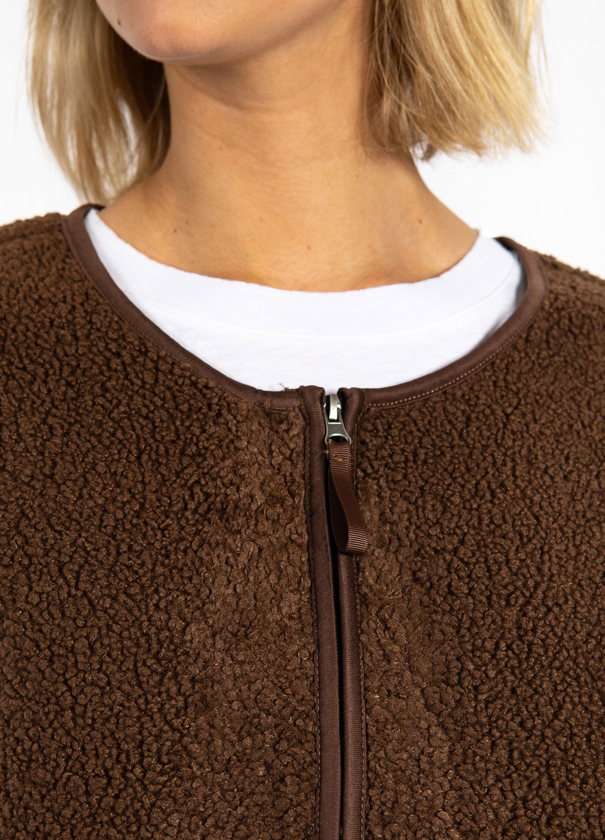 Coster Copenhagen Vest zonder Mouwen Jamie Chocolate