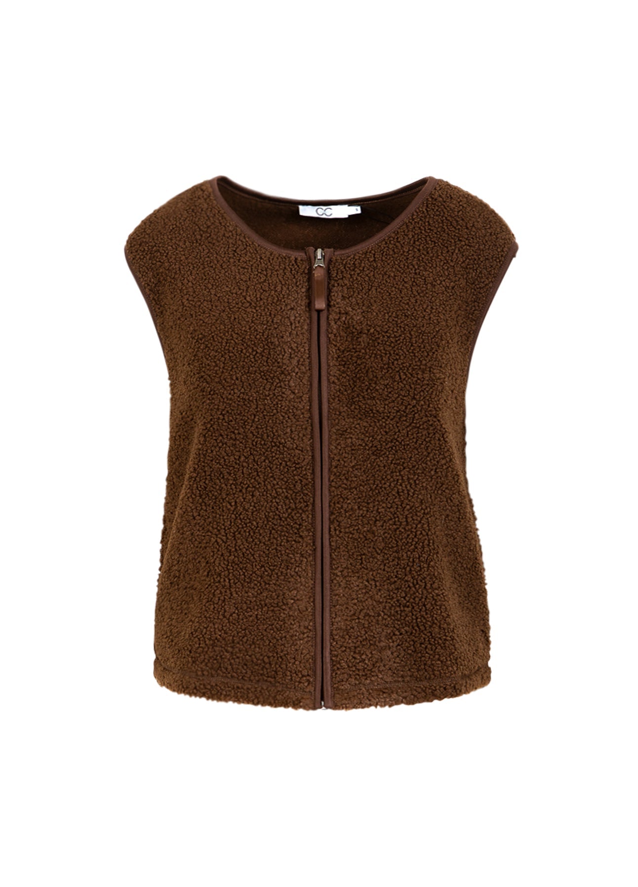 Coster Copenhagen Vest zonder Mouwen Jamie Chocolate
