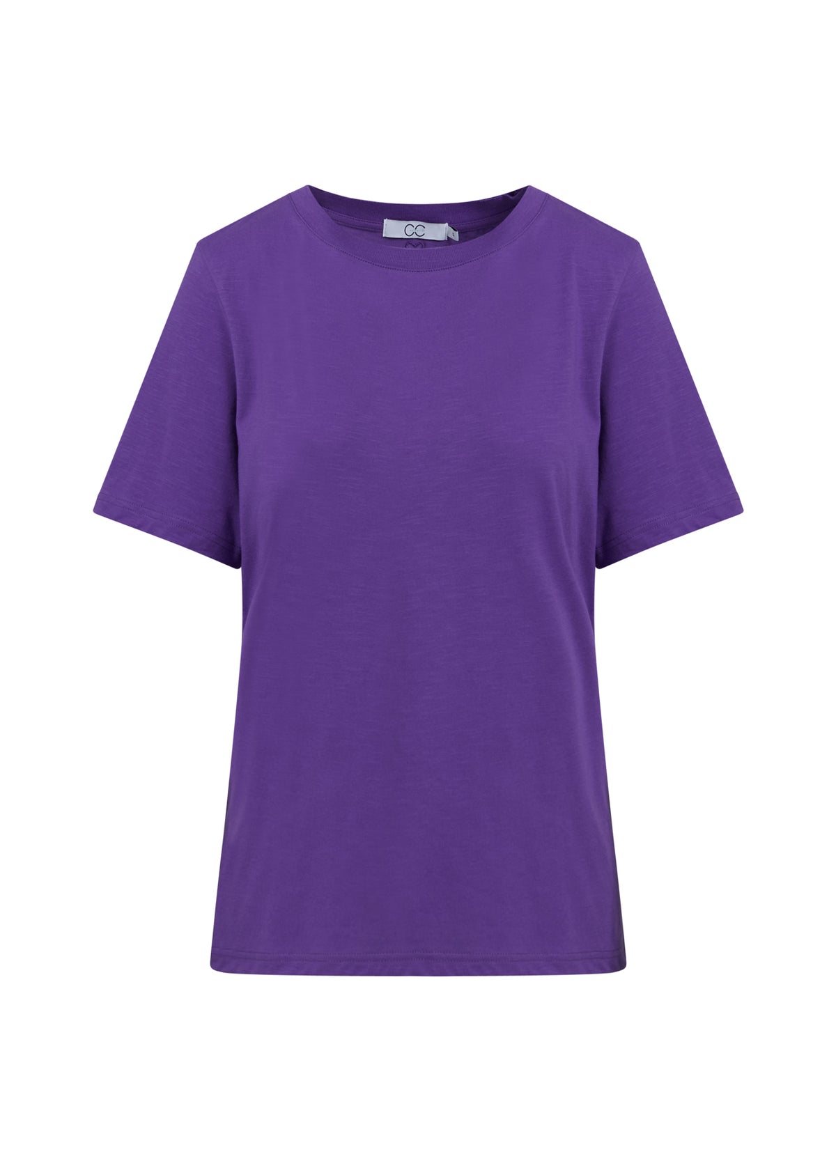 Coster Copenhagen T-shirt Ronde Hals Warm Purple