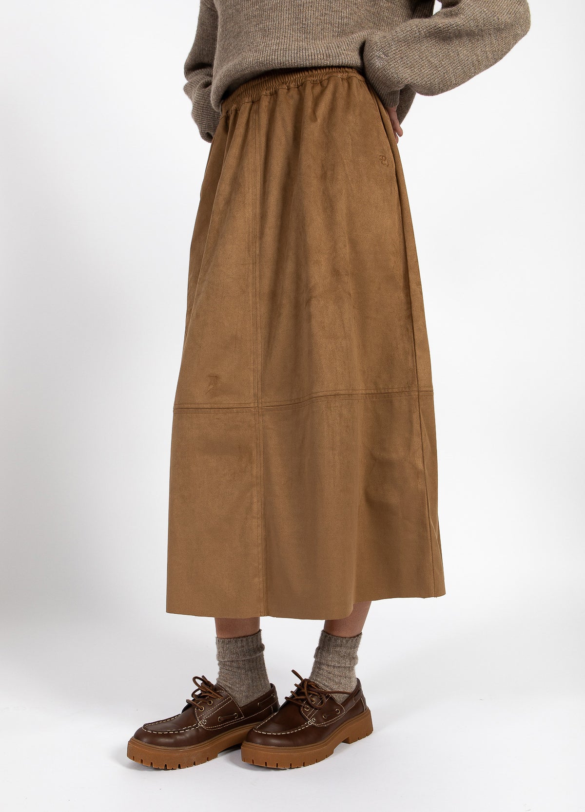 Coster Copenhagen Rok Lang Romy Golden Brown