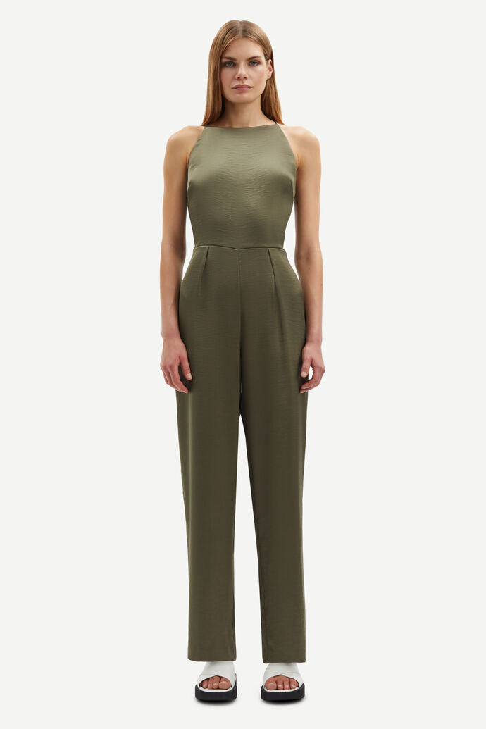 OUTLET Samsoe Samsoe Jumpsuit Savilla Dusty Olive