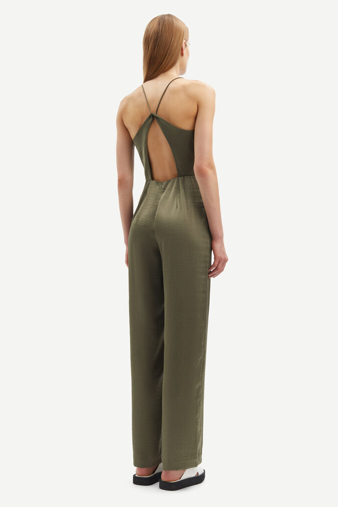 OUTLET Samsoe Samsoe Jumpsuit Savilla Dusty Olive