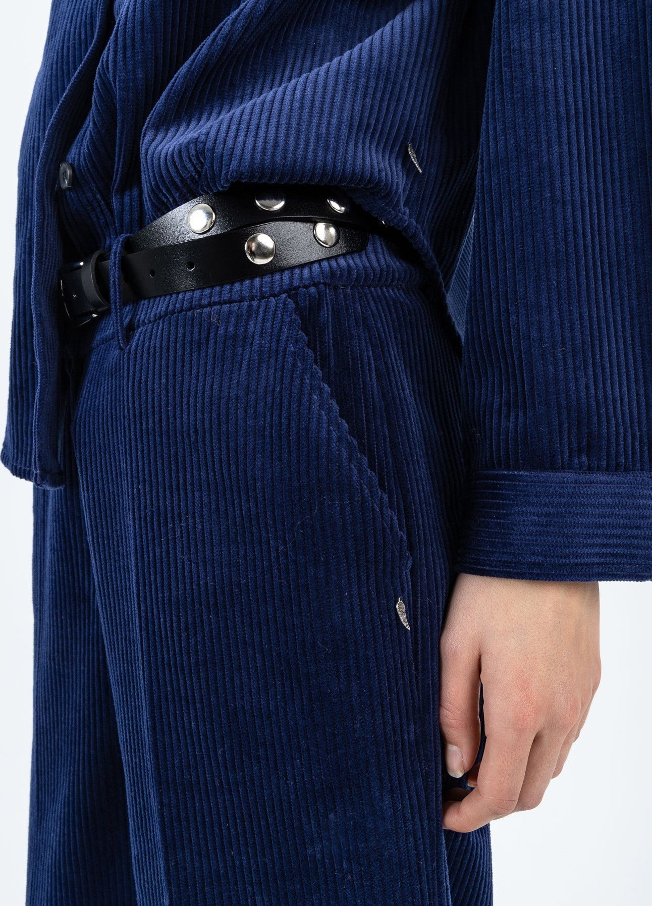 Coster Copenhagen Broek Petra Corduroy Eclipse Blue