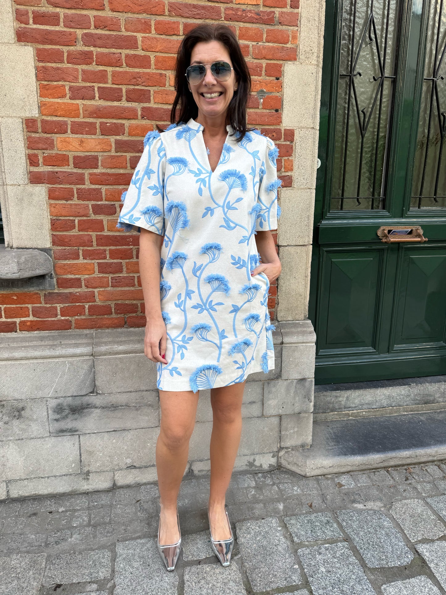 Minus Jurk Misja Skyway Blue