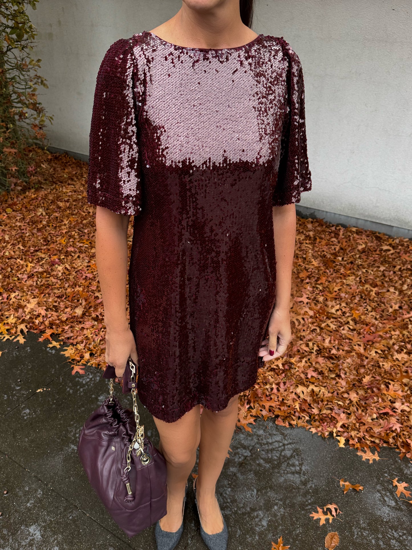 Minus Jurk MSZidda Kort Cordovan