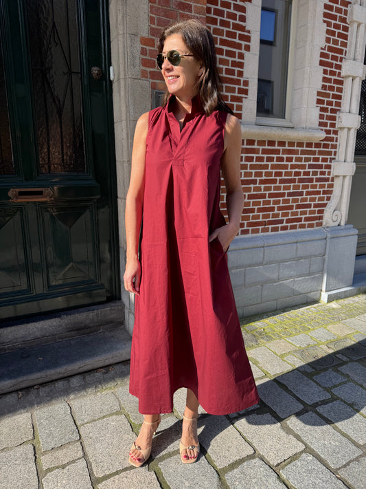 JCSophie Jurk Liz Bordeaux Rood