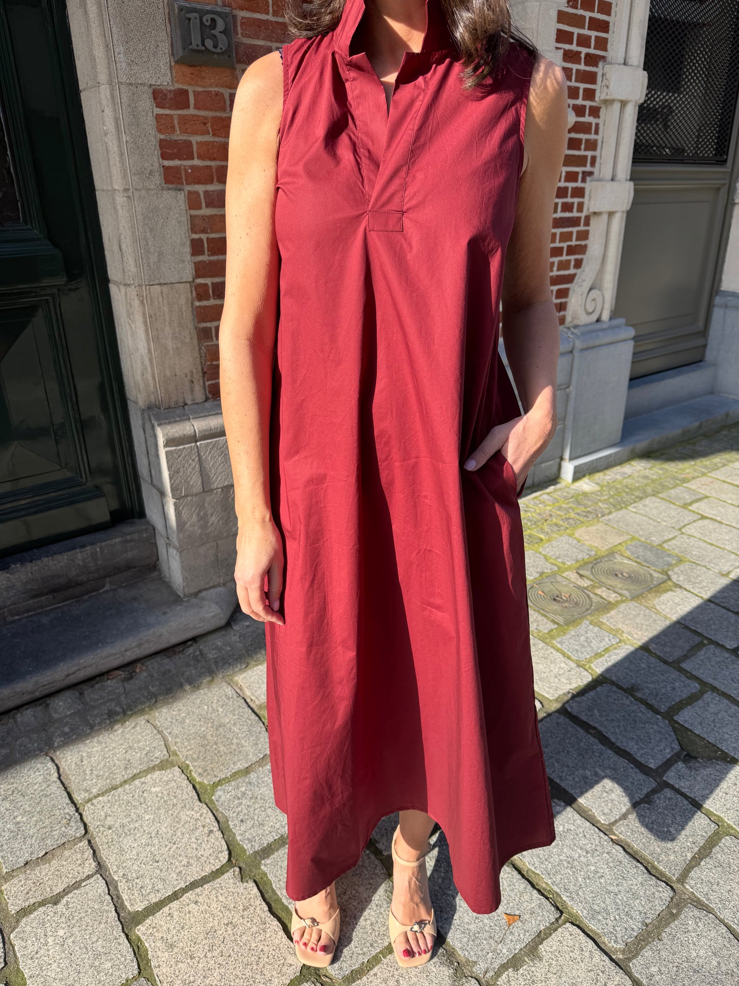 JCSophie Jurk Liz Bordeaux Rood